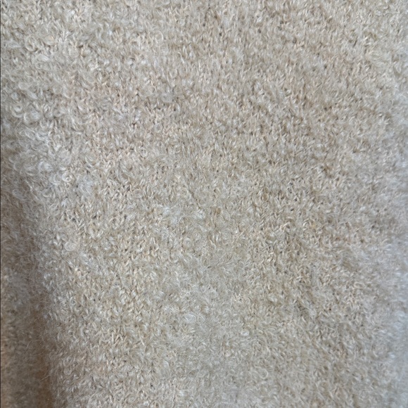 Aerie Tan Textured Knit Oversized Sweater - Picture 4 of 4